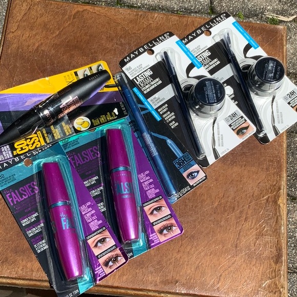 Maybelline Other - MAYBELLINE 3 MASCARAS AND 3 EYELINERS BUNDLE